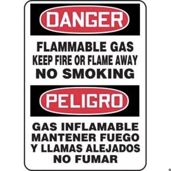 Accuform BILINGUAL SPANISH OSHA DANGER SBMCHG062XT SBMCHG062XT - main